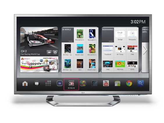LG añadirá Google TV en sus nuevos  televisores Smart TV presentados en el CES 2012