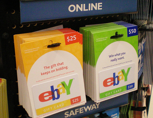 Supuestas tarjetas de regalo de ebay, usadas para nuevas estafas en redes sociales