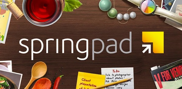 Springpad, la aplicación para organizar notas y tareas se renueva con nuevas funciones Springpad, la aplicación para organizar notas y tareas se renueva con nuevas funciones