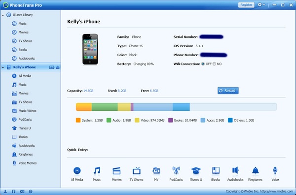 Alternativa a iTunes en Windows, PhoneTrans Pro Alternativa a iTunes en Windows, PhoneTrans Pro