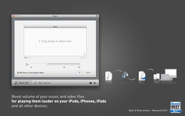 Aumenta el volumen de tu Mac con Boom