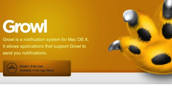 Growl 2.0 con soporte para el centro de notificaciones disponible para descargar