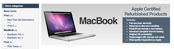 Apple abre una tienda en Ebay para vender productos refabricados