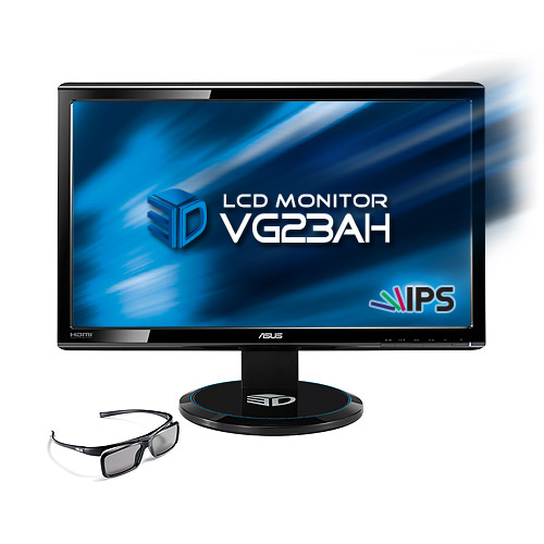 Monitor 3D ASUS VG23AH, una de las mejores pantallas con 3D [Reseña] - Monitor-Asus-VG23AH
