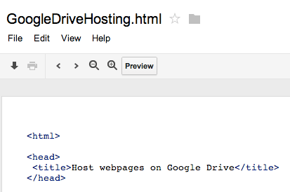 Google Drive puede alojar sitios web y nos muestra cómo hacerlo