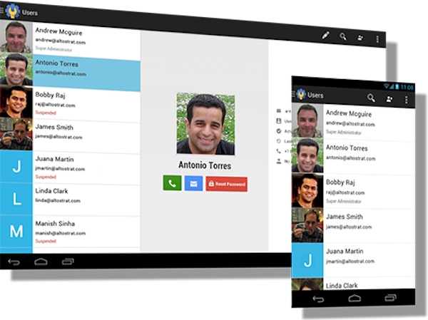 Google lanza aplicación para Android para gestionar sus Google Apps
