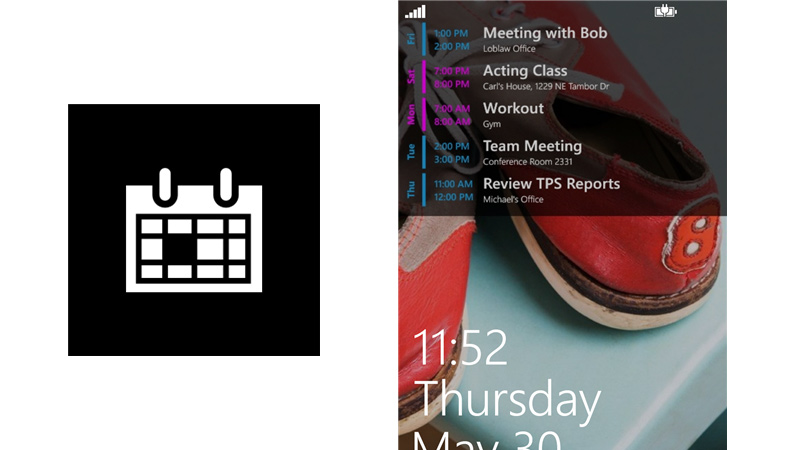 Simple Calendar, un genial calendario para Windows Phone