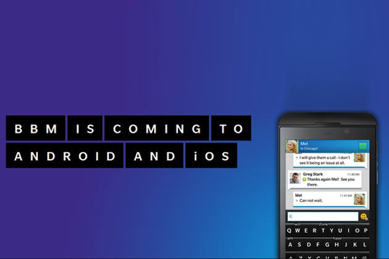 BBM para iOS y Android estará disponible el 21 y 22 de septiembre [OFICIAL]