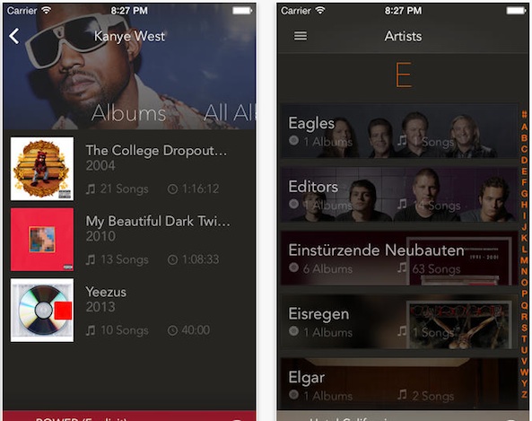gMusic 2, la mejor app para acceder a Google Music desde iOS 7