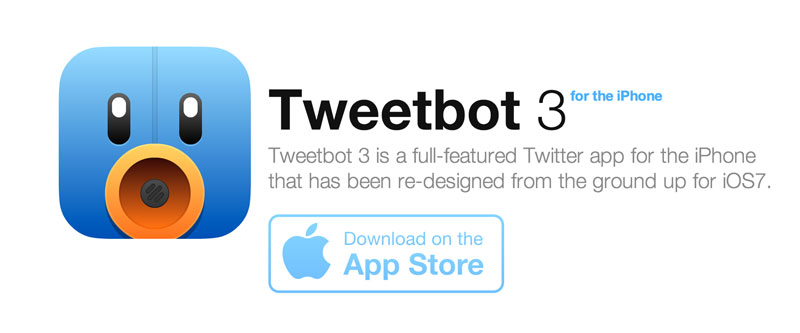 Tweetbot 3 aparece finalmente pero como nueva aplicación con un costo de 3 dólares