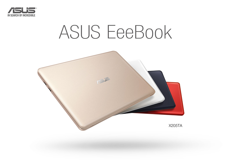 ASUS EeeBook X205, proporciona una experiencia tipo smartphone