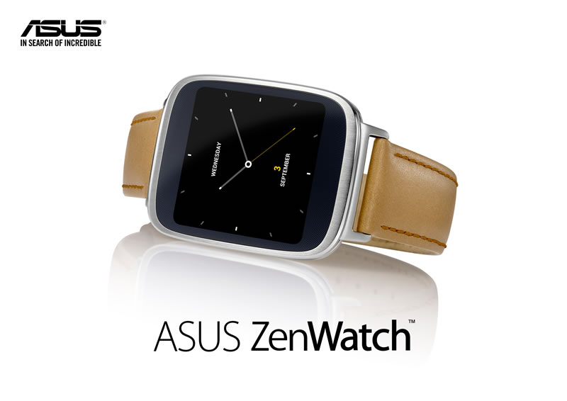 ASUS ZenWatch, el reloj inteligente de ASUS es anunciado en IFA 2014