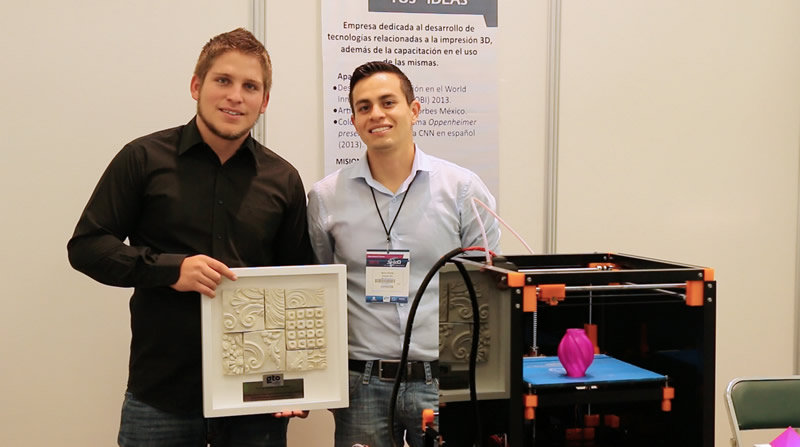 Empresa mexicana diseña impresora 3D y gana el VII premio Concyteg