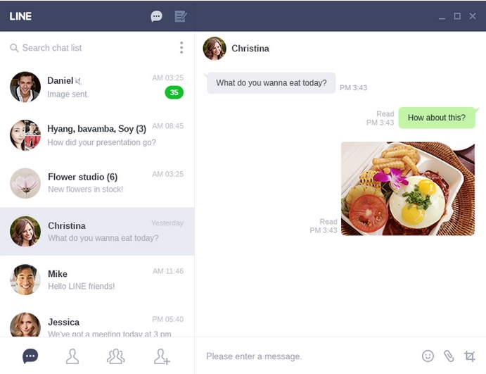 Ya puedes conectarte a LINE desde tu computadora usando Chrome