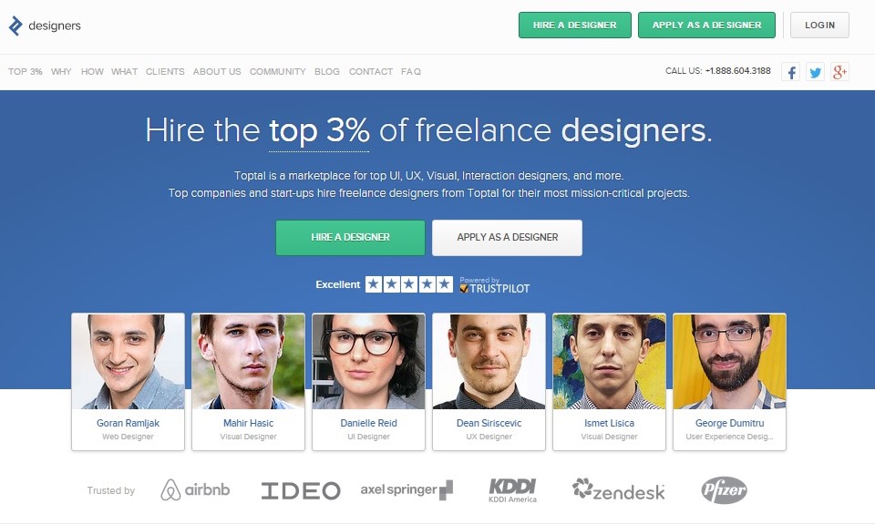 Toptal expande su oferta a diseñadores digitales