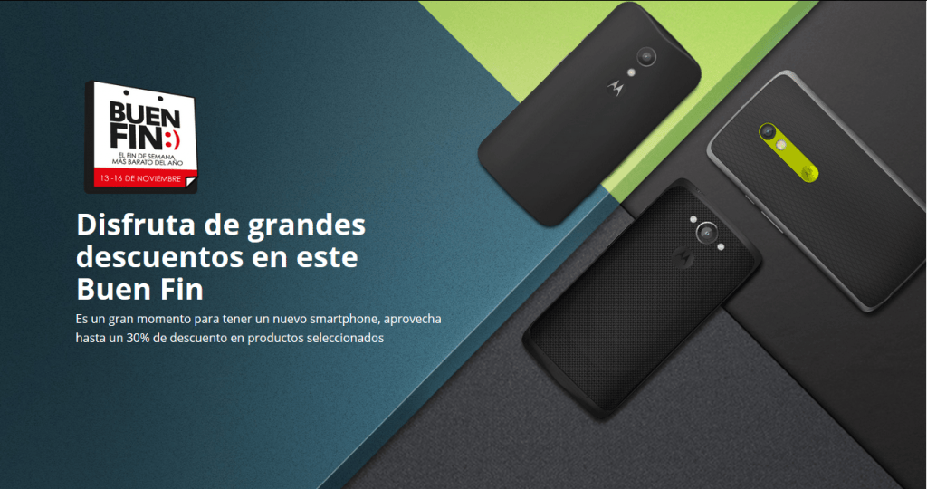 Motorola lanza sus promociones para el Buen Fin 2015