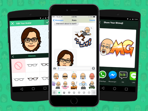 Snapchat compra Bitstrips, la empresa creadora de Bitmoji