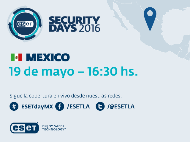 Llega la sexta edición del ESET Security Days México