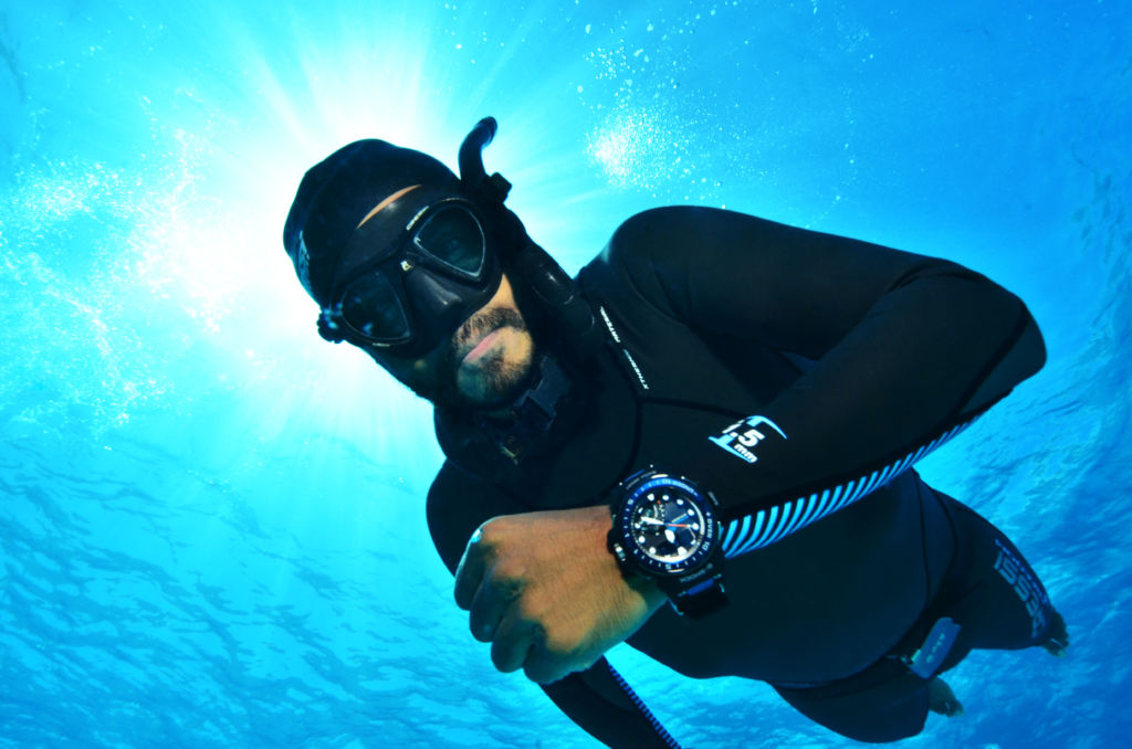 El desempeño del Gulfmaster de G-SHOCK fue puesto a prueba por Alejandro Lemus