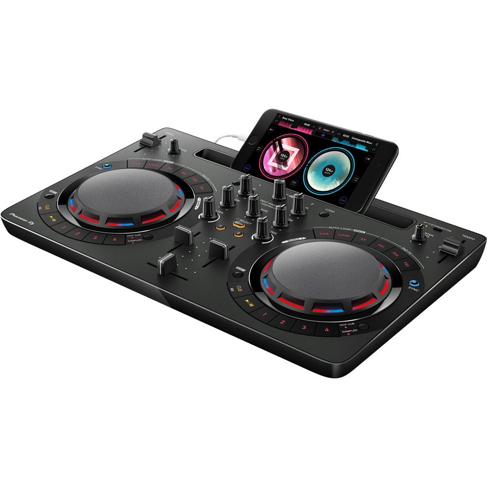 App WeDJ compatible para iPhone ¡Ya disponible! - ddj-wego4-iphone7-set-angle