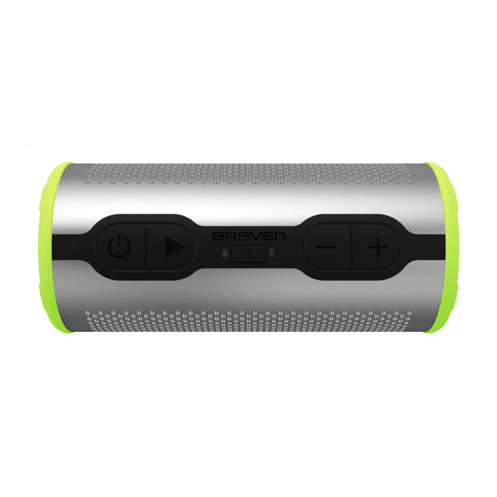 BRAVEN lanza bocina Bluetooth impermeable: Stryde 360 ¡sonido de 360 ​​grados! - stryde360-silverelectric_e