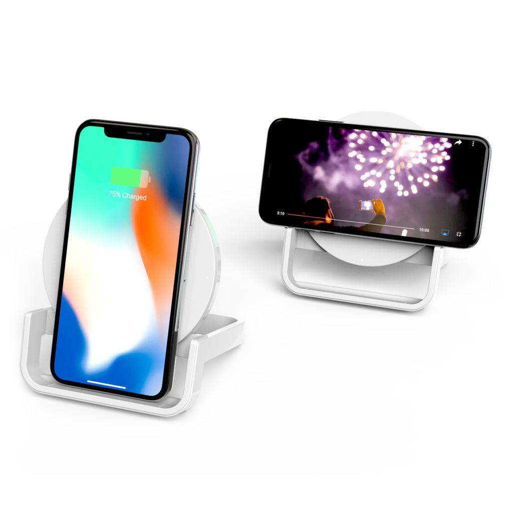 Belkin anuncia su línea de productos de energía móviles para 2018 - charging_stand_adjustability