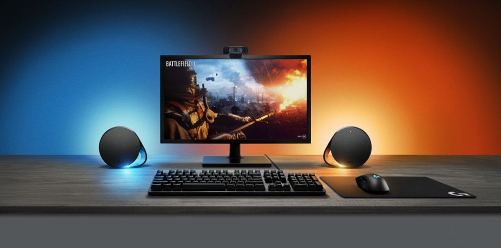 Logitech lanza bocinas para PC gaming que cambian de color según tu juego