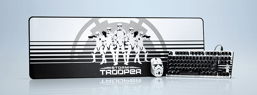 Los periféricos Star Wars stormtrooper edition de Razer