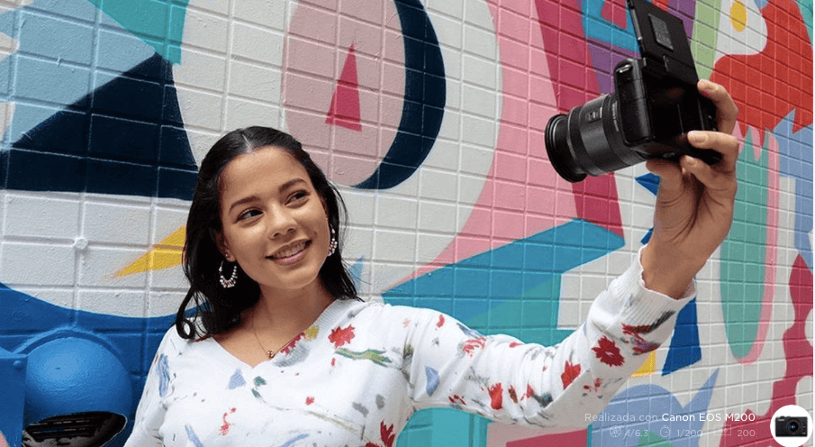 Canon lanza EOS M200, la cámara ideal para creadores de contenido