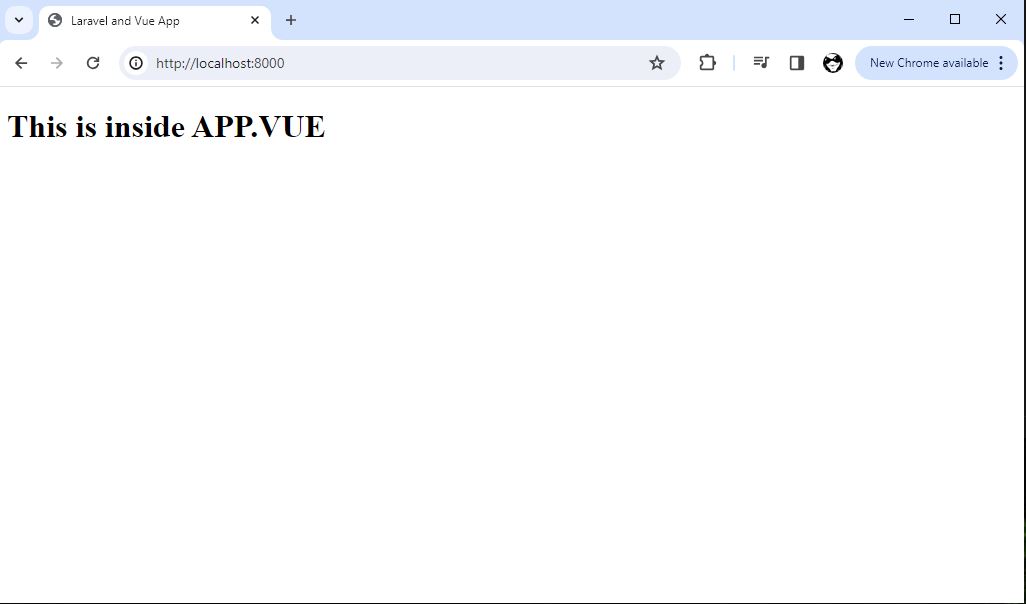 vue page