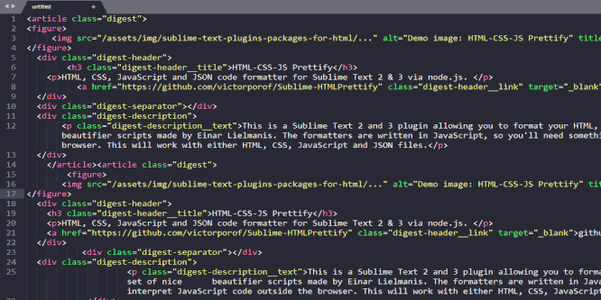 Html Css Js Prettify