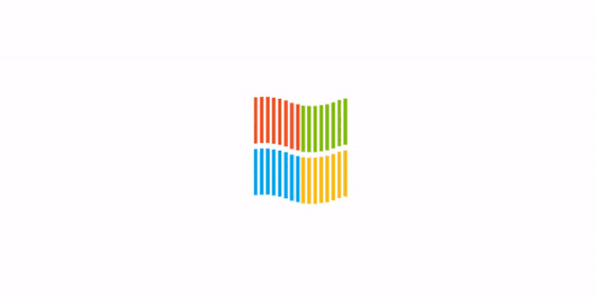 Windows 8 Loading Animated Gif - Gradient Illustration Collection - High Resolution Quality