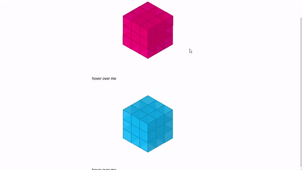 Isometric Cubes Svg Animation With Html Css From Design To Code R - Best Minimal Patterns in Retina