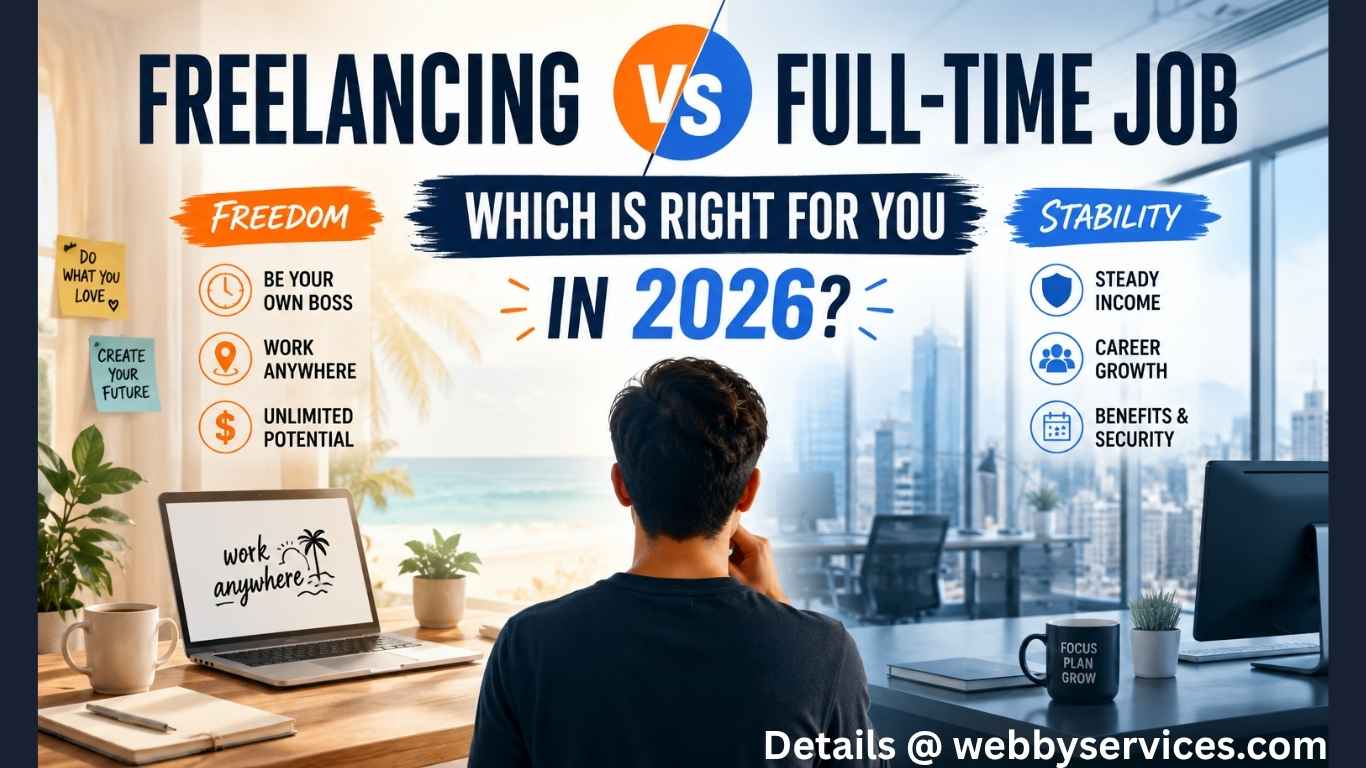 Freelancing vs Full-Time Job: Which Is Right for You in 2026?