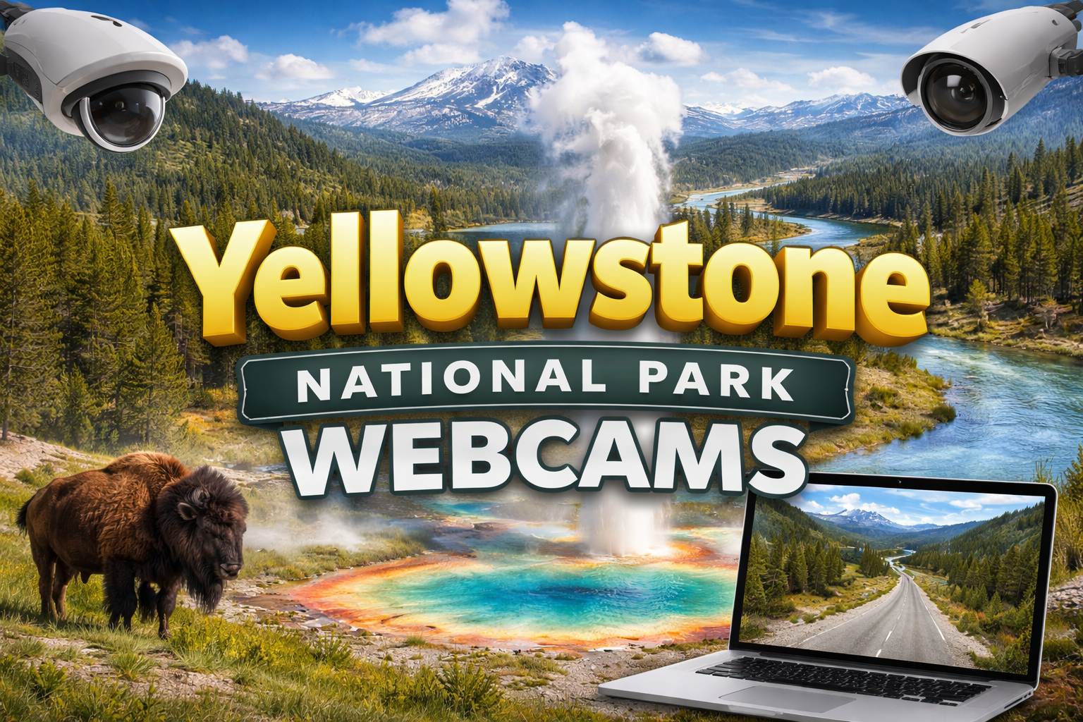 Yellowstone National Park Webcams Weather Traffic Wildlife Yellowstone National Park Webcams 
