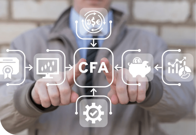 Chartered Financial Analyst Credly - Download Professional Gradient Design | Full HD