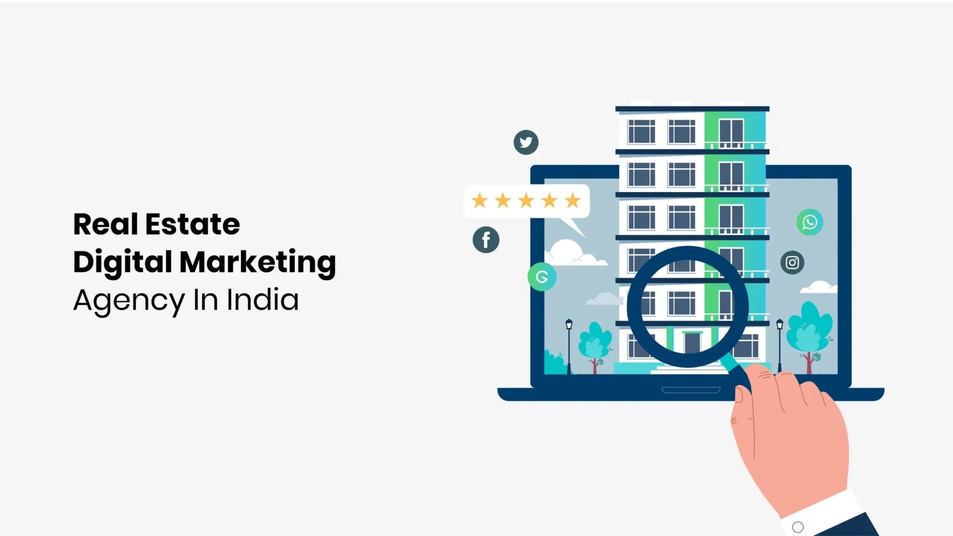 Professional digital marketing services for real estate projects in Pune by Webcomp Digitex Pvt Ltd
