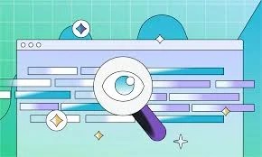 SEO strategy concept with keywords, analytics, and ranking icons