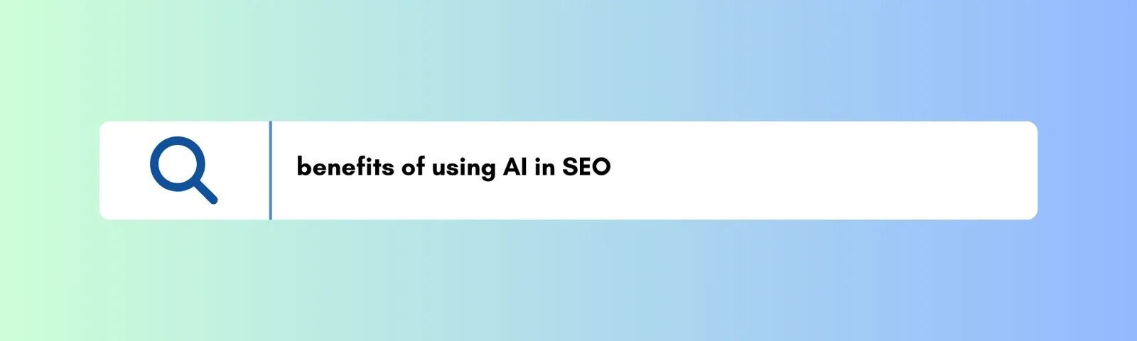 Illustration showing AI technology optimizing SEO strategies for better website performance