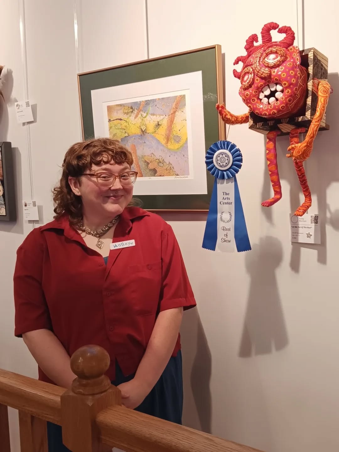 Holley Morrison wins top honor at Elkins art show 