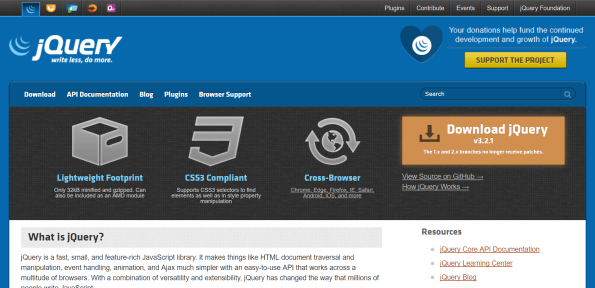 jQuery - ダウンロード