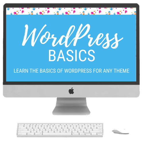 WordPress Basics - Web Design iCandy