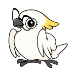 Pixel, WebDesignToo's mascot, neutral