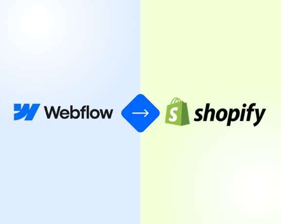 Webflow to Shopify
