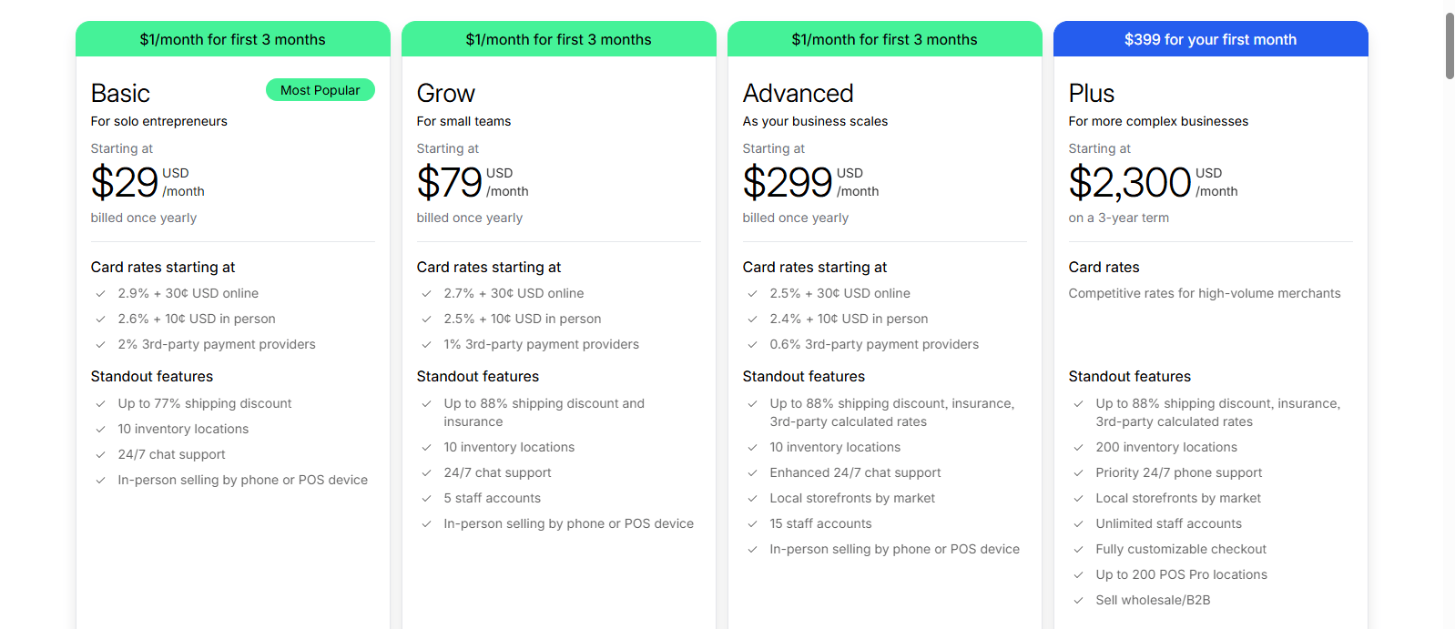 Pricing