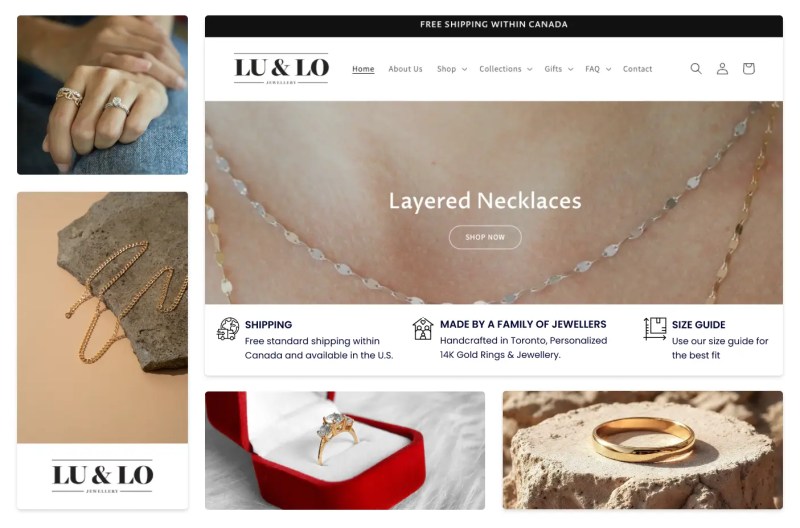Lu & Lo Jewellery — Online Store