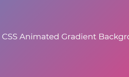 Pure CSS Gradient Background Animation