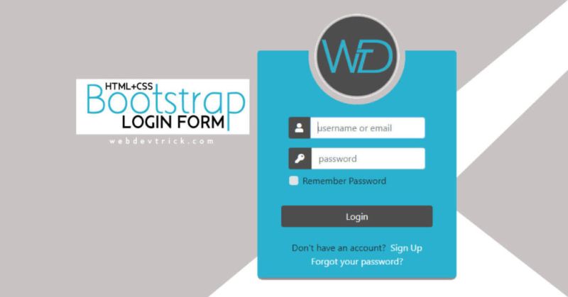 Create Bootstrap Login Form Page With Side Image With Source Code By - Premium Minimal Photo Gallery - Retina
