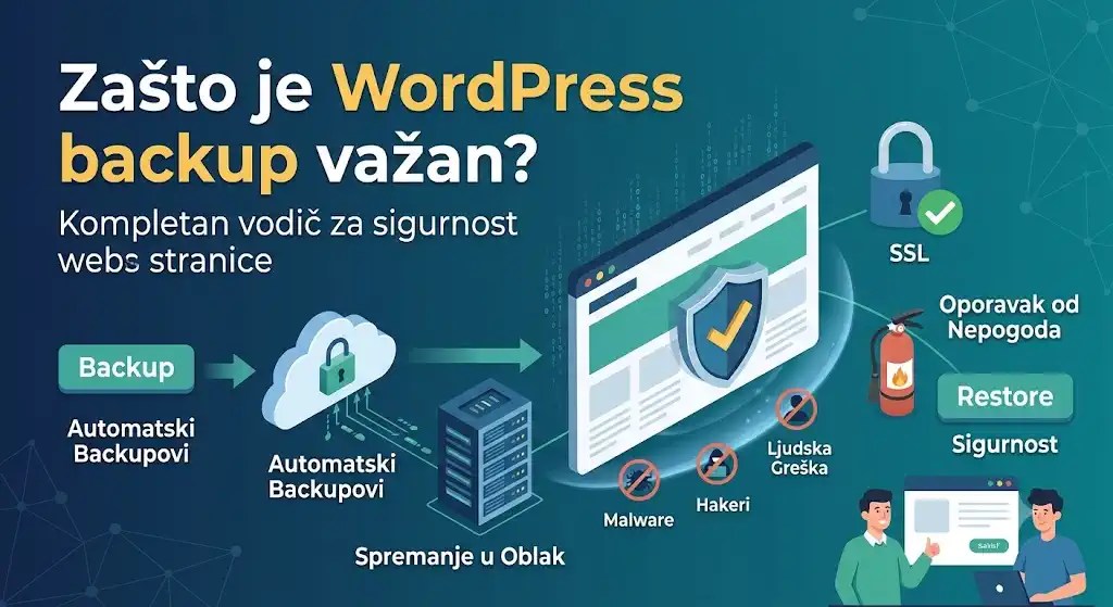 WordPress backup i sigurnosne kopije web stranice