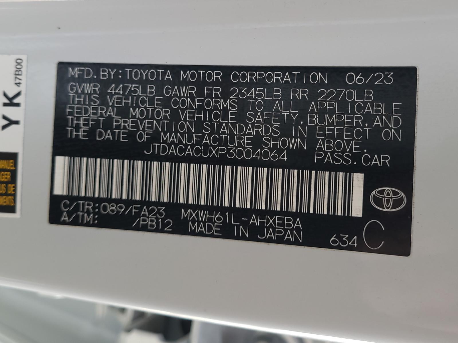2023 TOYOTA PRIUS Inverter / DC Converter - Weber Brothers Auto